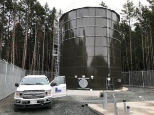 CRD Hartland Landfill Water Tank - 1